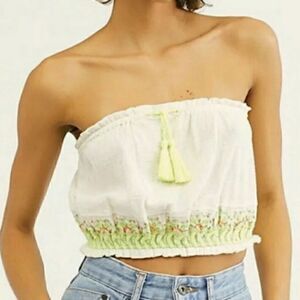 Free People No More Tiers Crop Top
